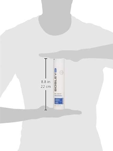 BosRevive Nourishing Shampoo for Noticeably Thinning, Non Color-Treated Hair – Helps Restore Thinning Hair & Remove DHT, Product & Pollution Build-Up, Boosts Scalp Circulation, Sulfate-Free 10.1 Fl Oz