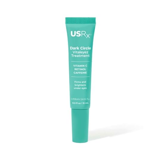 Urban Skin Rx® Dark Circle Vitaleyez Nighttime Eye Treatment Cream, Smooths & Brightens the Look of Tired Puffy Under-Eyes, Targets Dark Circles & Fine Lines with Caffeine & Hyaluronic Acid, 0.5 Oz