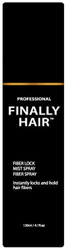 Finally Hair Fiber Lock Strong Holding Spray. Compatible/Replacement For Toppik, Xfusion, Febron, Bosley, Nanogen