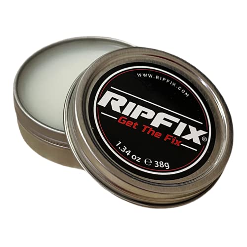 RipFix Hand Repair Balm for Dry Cracked Hands, Hand Salve for Gymnastics and Rock Climbers, Rip Fix Climbing Salve for Men and Women, Premium Gymnast Balm for Hardworking Hands, 3 Classic 1.34 oz Tins