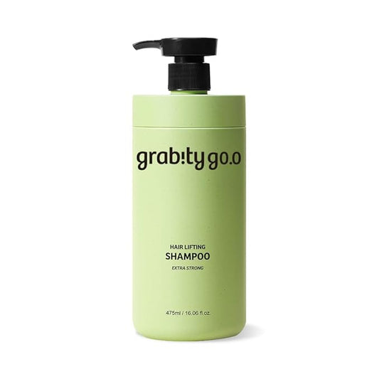 grabityg0.0 Hair Lifting Shampoo Extra Strong – Strengthening and Thickening Shampoo for Thinning Hair with Biotin and Salicylic Acid, Vegan and Sulfate-Free, 16.06 fl.oz.