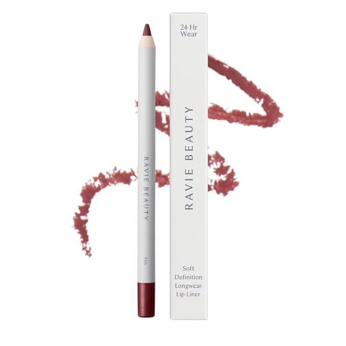 Ravie Beauty Soft Definition™ Longwear Lip Liner – Smudge-Resistant, Waterproof Precision Pencil for Effortless Shaping – Vegan & Cruelty-Free All-Day Wear Lip Definition (Fig)