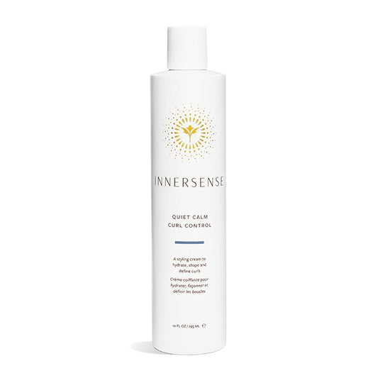 INNERSENSE Organic Beauty - Natural Quiet Calm Curl Control | Non-Toxic, Cruelty-Free, Clean Haircare (Full Size, 10 fl oz | 295 ml)