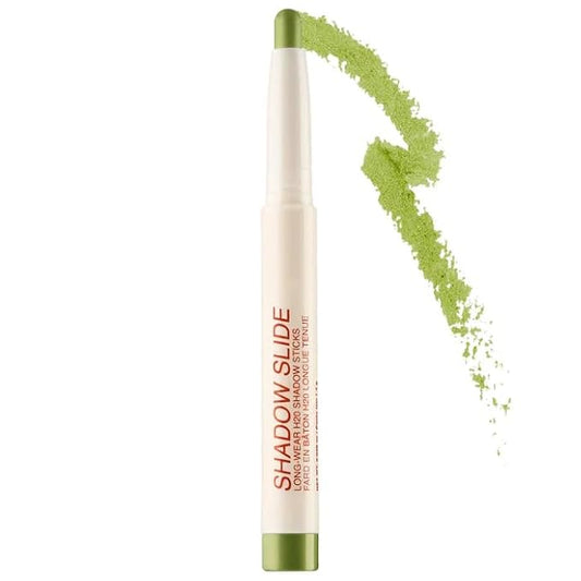 Freck Beauty SHADOW SLIDE Long Wear H2O Shadow Stick – Creamy, Waterproof Eyeshadow Crayon, Highly Pigmented, Smudge-Resistant, Easy Glide for All-Day Wear | ALGAE BABE (Bright Cactus Green)