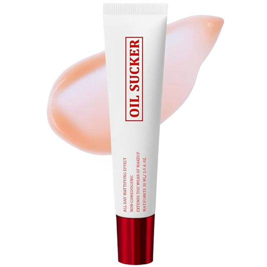 Extreme Mattifying Alkaline Face Primer with Oil Sucker Technology, Long-Wear Makeup Base, Shine Control for Oily/Combination Skin, Pore Minimizer, Non-Comedogenic