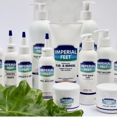 Imperial Feet Antifungal Skin Cream - Athletes Foot Treatment - Jock Itch Cream Extra Strength - Ringworm Treatment for Humans - Used by Professionals - XL 75 ML