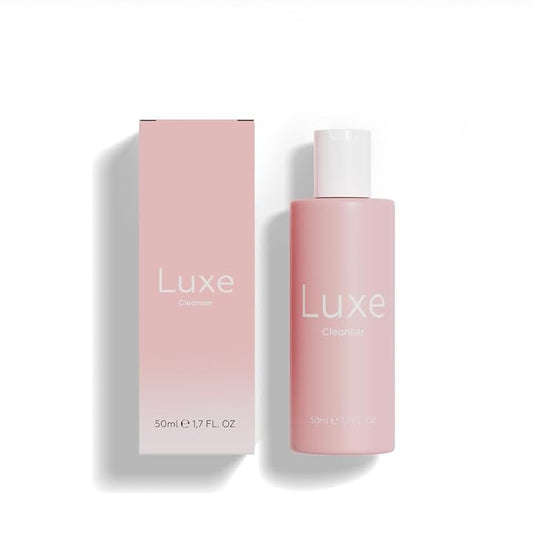 Luxe Cosmetics Cleanser for Lashes - Remove the Makeup, Pollutants, Oils, and Debris from your Skin and Lashes - Oil Free- 100% Vegan, Suitable for Even the Most Sensitive Eyes and Allergy-Friendly