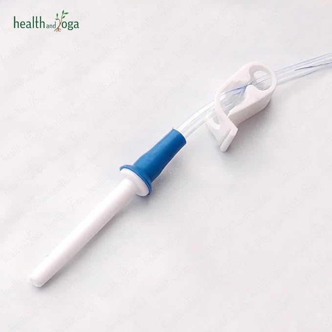 MovNFlo Super Economical Enema Bag Kit (2 Quart) - BPA and Latex Free - Foldable and Compact - Travel Compatible for Fleet Enema Anal Douche (1 Count (Pack of 1))