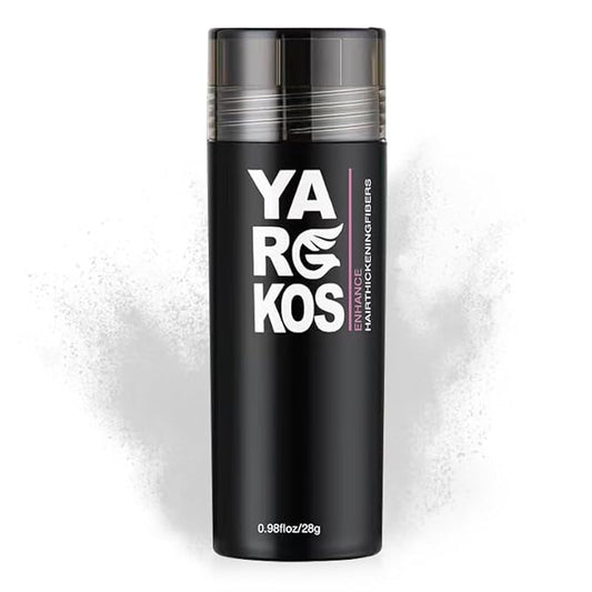 Hair Fibers for Thinning Hair or Fill In Fine, Hair Building Fibers (28g) for Women & Men, Hair Powder for Instantly Thicker, Fuller Looking - WHITE