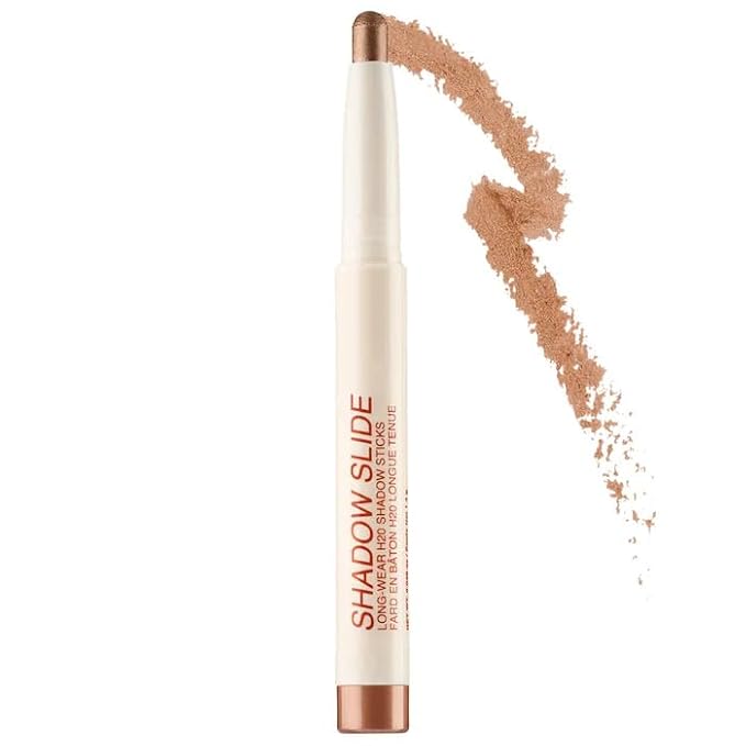 Freck Beauty SHADOW SLIDE Long Wear H2O Shadow Stick – Creamy, Waterproof Eyeshadow Crayon, Highly Pigmented, Smudge-Resistant, Easy Glide for All-Day Wear | PARTYWAVE (Warm bronze)