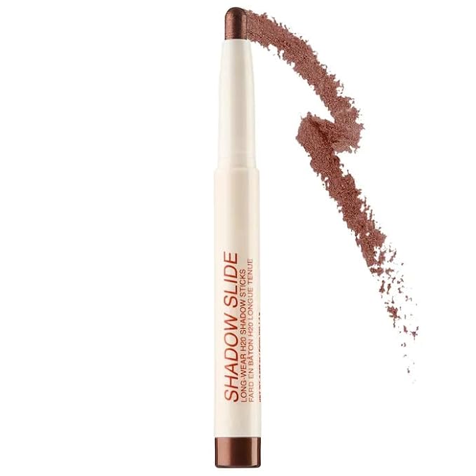 Freck Beauty SHADOW SLIDE Long Wear H2O Shadow Stick – Creamy, Waterproof Eyeshadow Crayon, Highly Pigmented, Smudge-Resistant, Easy Glide for All-Day Wear | WETLANDS (Deep Bronze)