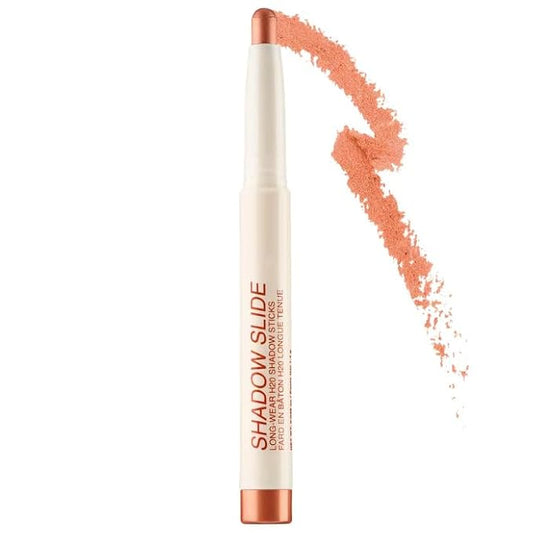 Freck Beauty SHADOW SLIDE Long Wear H2O Shadow Stick – Creamy, Waterproof Eyeshadow Crayon, Highly Pigmented, Smudge-Resistant, Easy Glide for All-Day Wear | LOBSTER LUV (Rose Gold)