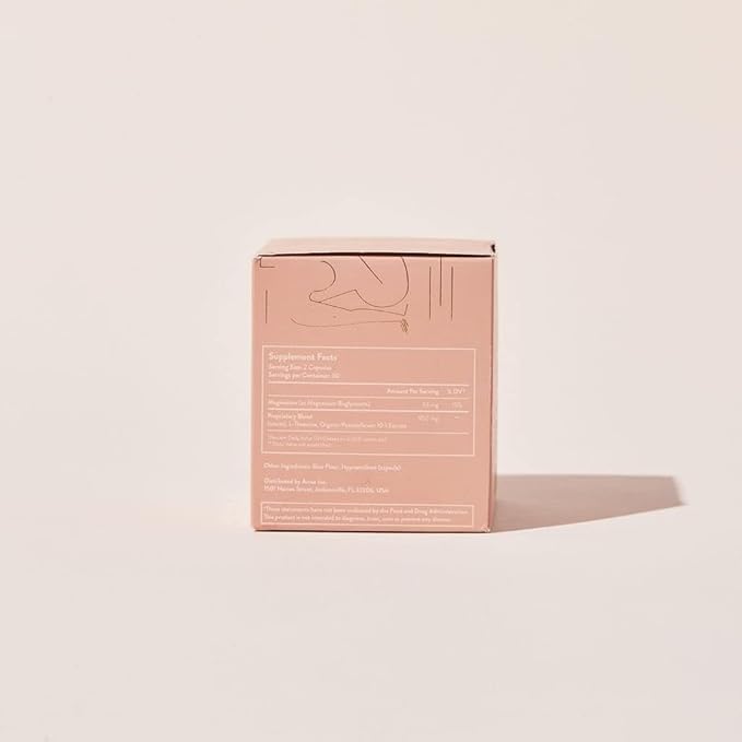 Arrae Calm Cortisol Manager - 60 Stress & Panic Relief Capsules - Mood Support Supplement w/L-Theanine, Inositol, Passionflower, & Magnesium to Help You Feel Zen