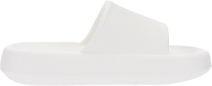 BRONAX Pillow Slippers for Women and Men | House Slides Shower Sandals | Cushioned Thick Sole