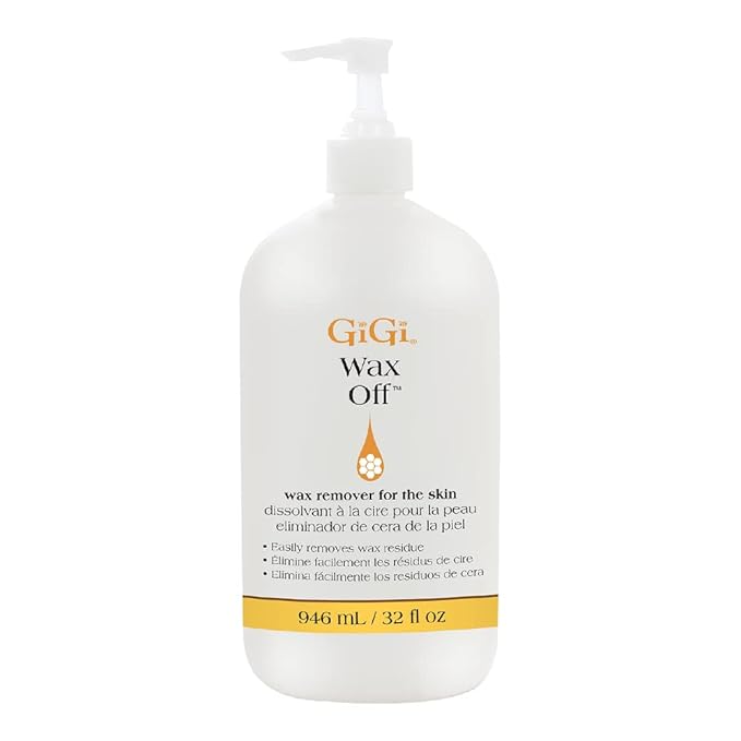 GiGi Post Waxing Treatment, Post Epilation Lotion - After Wax Lotion Remover for Skin, Removes Excess Wax, Ideal for Face & Body, 32 fl oz