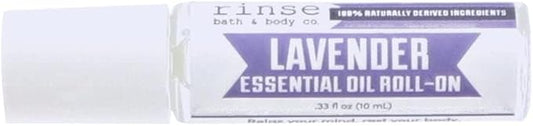 Rinse Bath & Body Lavender Oil Essential Oil Roll On
