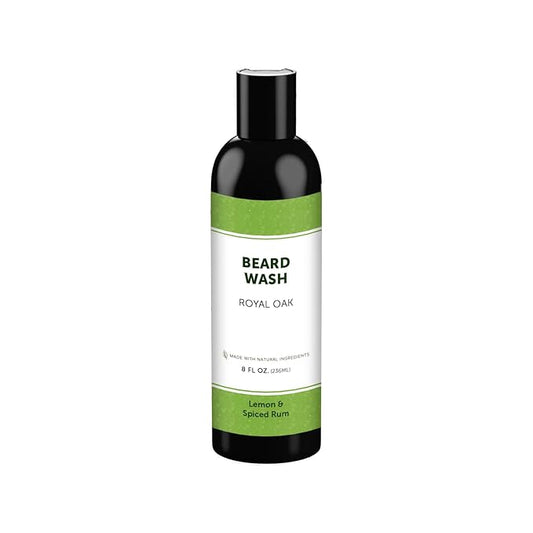 Detroit Grooming Co. Beard Wash – Deep Cleansing & Hydrating Beard Shampoo with Aloe Vera & Essential Oils - 8oz (Royal Oak)