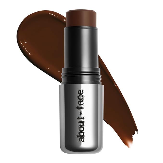 about-face Beach Freak Bronzer Stick Eternal Sunset– Ultra-Creamy, Vegan Bronzer & Contour Stick with Skincare Benefits – Dewy Finish – Hydrating Formula with Daikon Seed Extract – Medium Deep