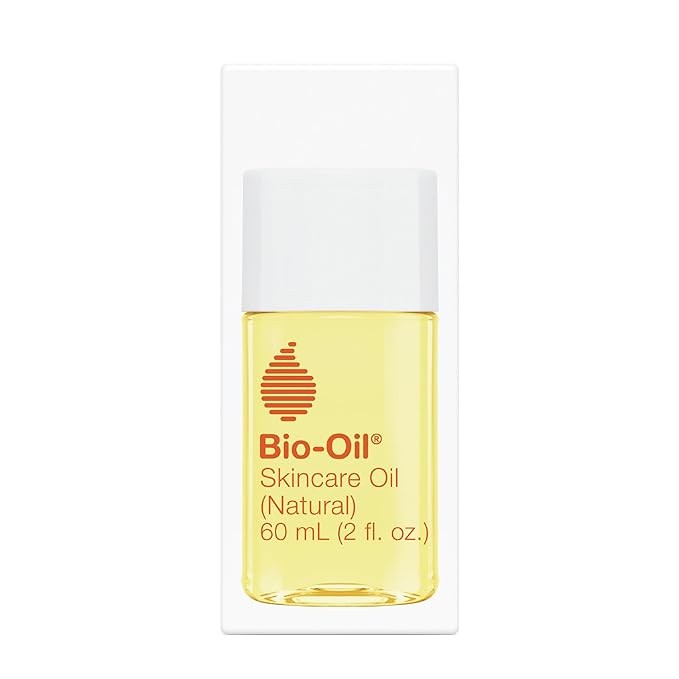 Bio-Oil Natural Skincare Oil Serum, Face and Body Moisturizer with Chamomile, Rosehip, and Lavender Oil, for Scars, Stretch Marks, Sensitive Skin, All Skin Types, 2 Oz