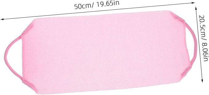 Beaupretty 2pcs Exfoliating Back Scrubbers Body Exfoliating Towels for Smooth Skin Versatile Bathing Tool for Men Women Deep Cleansing Skin Texture Improvement for Shower Use
