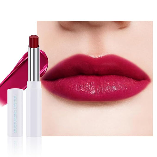 QIDSTERS Tinted Lip Balm Moisturizing Lipstick, Red Berry Hydrating Lipstick for Women, 24 Hour Long Lasting Moisturization Lip Gloss Stain Makeup, Lightweight Non Greasy Moisturizer Lips, 12