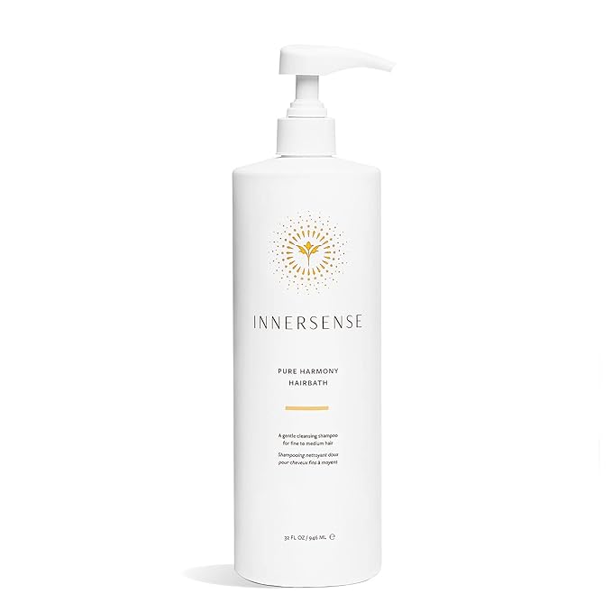 INNERSENSE Organic Beauty - Natural Pure Harmony Hairbath Shampoo | Non-Toxic, Cruelty-Free, Clean Haircare (32oz)