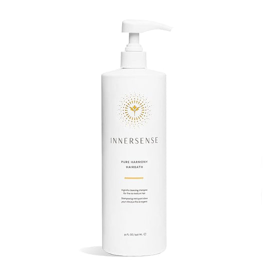INNERSENSE Organic Beauty - Natural Pure Harmony Hairbath Shampoo | Non-Toxic, Cruelty-Free, Clean Haircare (32oz)