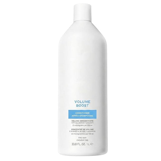 Professional Lightweight Volumizing Conditioner for Fine Hair – Soy Protein Formula for Volume, Softness & Shine, Detangling Care, Vegan & Paraben-Free