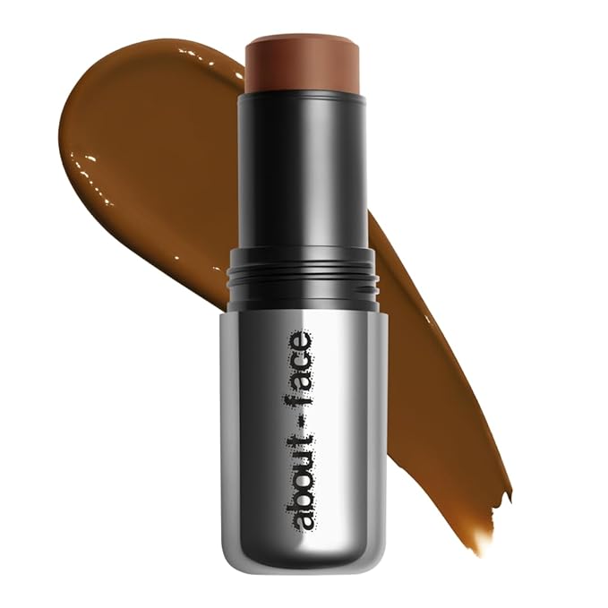 about-face Beach Freak Bronzer Stick Coney Island– Ultra-Creamy, Vegan Bronzer & Contour Stick with Skincare Benefits – Dewy Finish – Hydrating Formula with Daikon Seed Extract – Light/Medium
