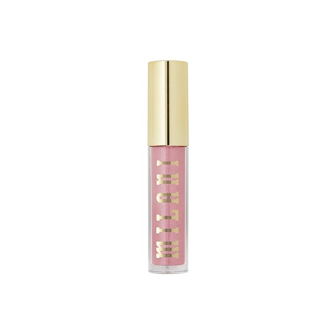 Milani Lip Gloss, Keep It Full Nourishing Lip Plumper with Hyaluronic Acid & Peptides for Soft, Fuller-Looking Lips (0.13 Fl. Oz.) Sparkling Pink