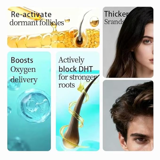 Rosemary Hair Oil, a lightweight rosemary essential oil spray, suitable for all scalps and hair, free of parabens and sulfate surfactants, 15ml. (2, 10.5ml)