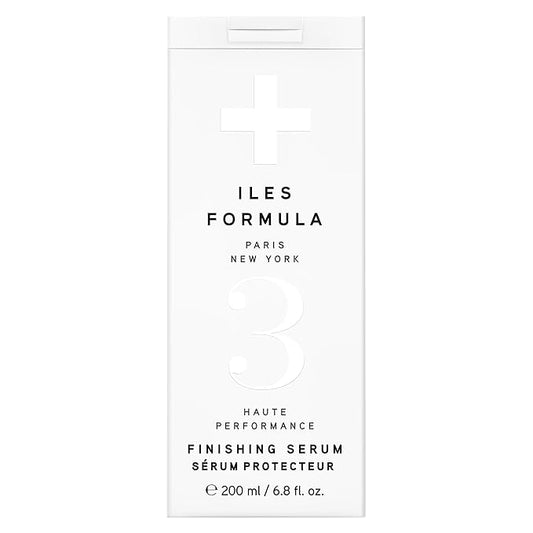 ILES FORMULA Weightless Styling Cream & Finishing Serum with Heat Protection, Non-Greasy Hair Repair Treatment for Damaged Hair, Anti-Frizz Blow Dry Product with Silk Extract & Macroloba Seed (200mL)