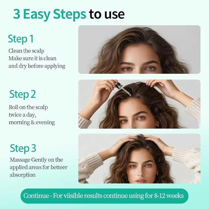 Rosemary Hair Oil, a lightweight rosemary essential oil spray, suitable for all scalps and hair, free of parabens and sulfate surfactants, 15ml. (2, 10.5ml)