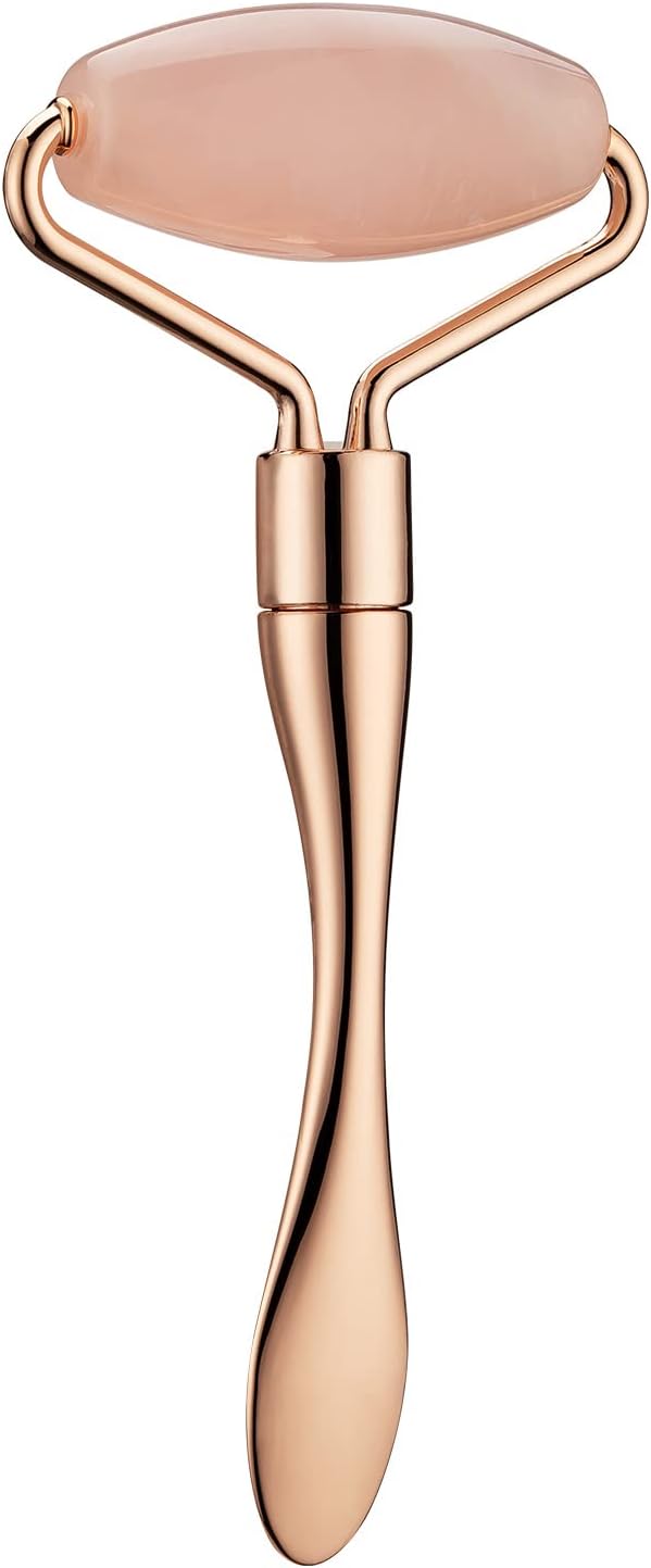 Tekson Face Massager Roller, 2-in-1 Jade Roller Facial Sculptor, Skin Care Tool for Skin Tightening, Anti-Aging, Reduce Puffiness/Wrinkles, Improve Facial Contour, Promote Lymphatic Drainage