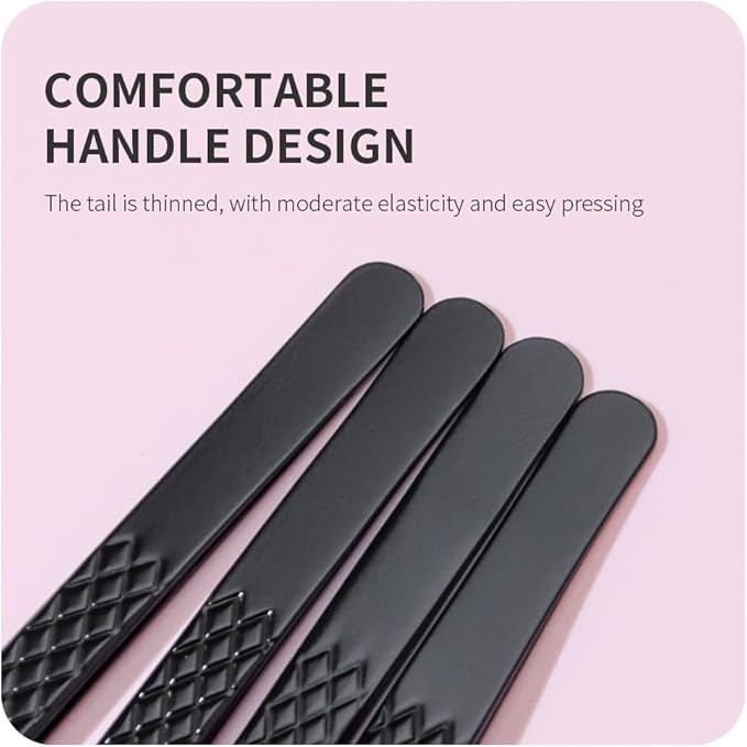 Lash Tweezers for Eyelash Extensions,Precision Fiber Tip for Volume Eyelash Extensions,Lash Extension Tweezers for Easy Application and Removal-A04
