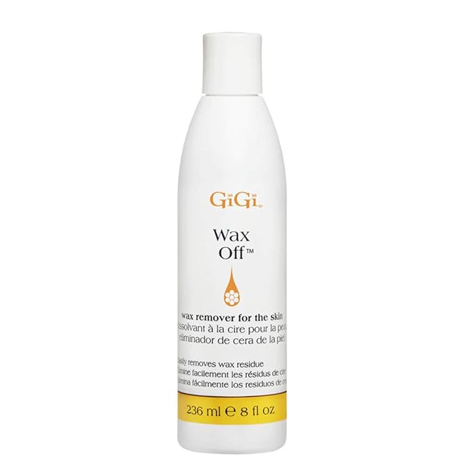 GiGi Wax Off Hair Wax Remover Gel Post Waxing Care with Aloe Vera - Skin Soothing Hair Removal After Wax Care, 8 oz