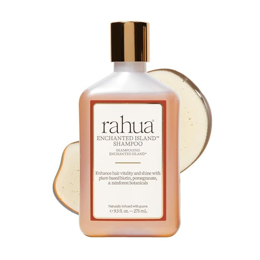 Rahua Enchanted Island Shampoo, Vegan, Sulfate Free Nourishing Shampoo with Biotin, For All Hair Types, Supports Healthy Growth and Shine, Coconut Guava Scent, Hair Care for Men and Women, 9.3 Fl Oz