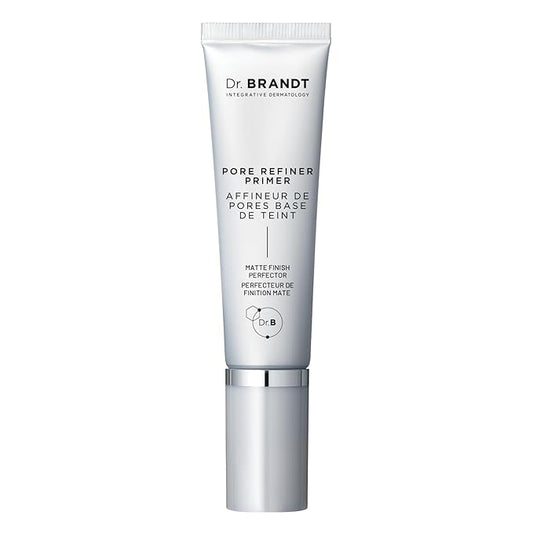 Dr. Brandt Pores No More, Pore Refiner Primer - Instantly Minimizes the Appearance of Pores, Absorbs Oil & Mattifies Shine - 1.0 fl oz