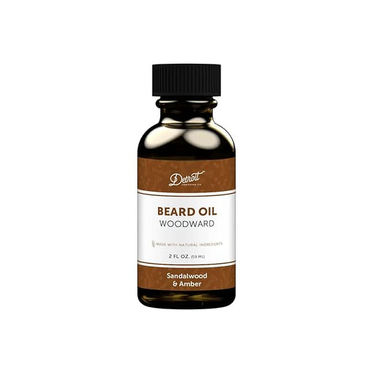 Detroit Grooming Beard Oil | Hydrating & Nourishing Formula • Woodward Scent (2 oz)