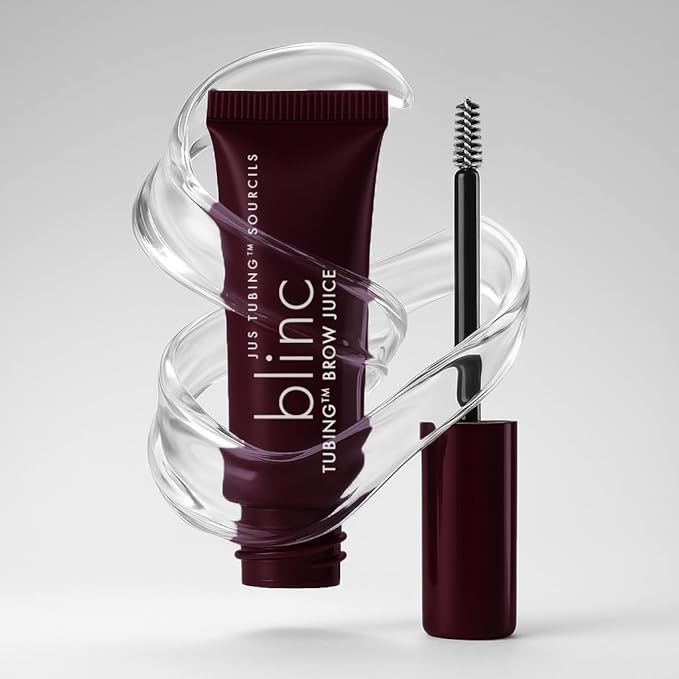 Blinc TUBING Brow Juice, Daily Brow Shield & Conditioning Formula for Longwear Hold, Soft Lamination Effect & Brow Lamination Aftercare, Hydrating & Protective, Gluten-Free, 8mL, 0.27 Fl. Oz