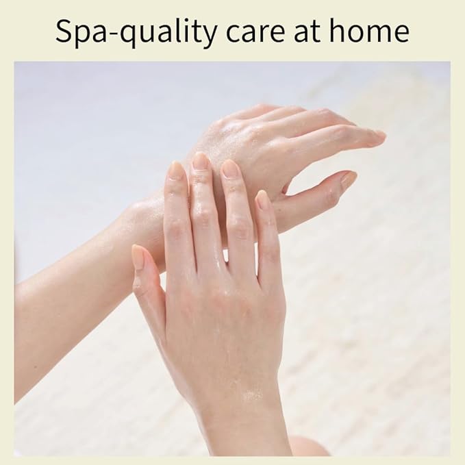 Relaxing Aroma Hand Mask 6 Pairs | Natural Scent | Soothes & Hydrates Dry Hands | Hydrating Hand Treatment for Rough Skin & Dry Cuticles | Home Spa Gloves | Korean Skincare (Lavender)