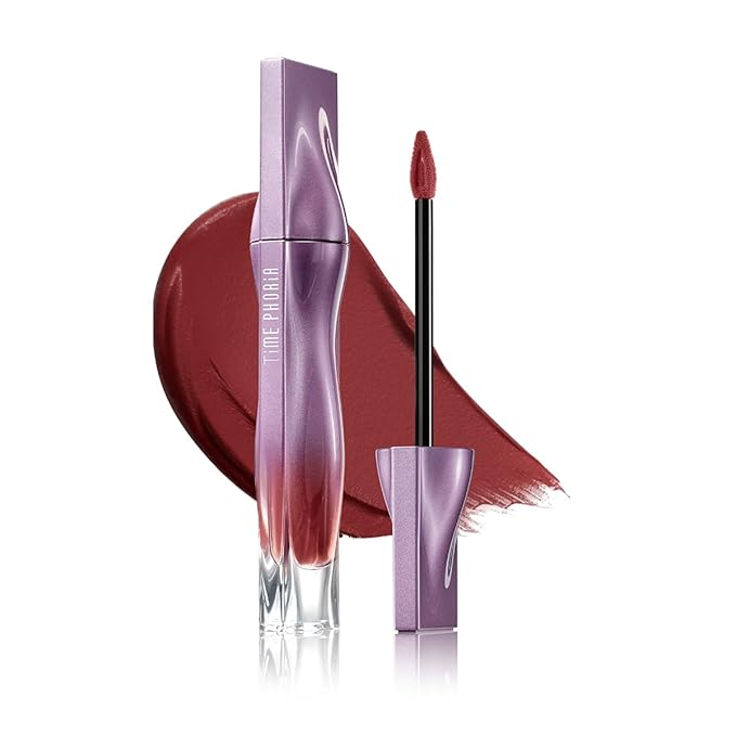 Nebula Velvet Lip Cream, 09 Helion Deep Berry Red Color, Velvet Matte Finish, Lightweight Non-Drying Soft Cream Texture, Blurs Lip Lines, High Pigment Transfer-Proof Long-Lasting Lip Tint