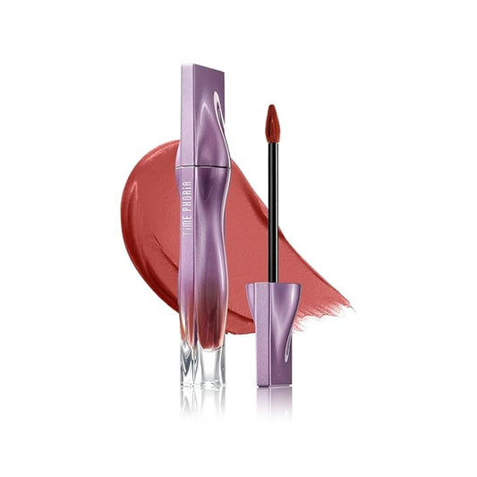 Nebula Velvet Lip Cream, 15 Orielle Deep Red Lip Color, Velvet Matte Finish, Lightweight Non-Drying Soft Cream Texture, Blurs Lip Lines, High Pigment Transfer-Proof Long-Lasting Lip Tint