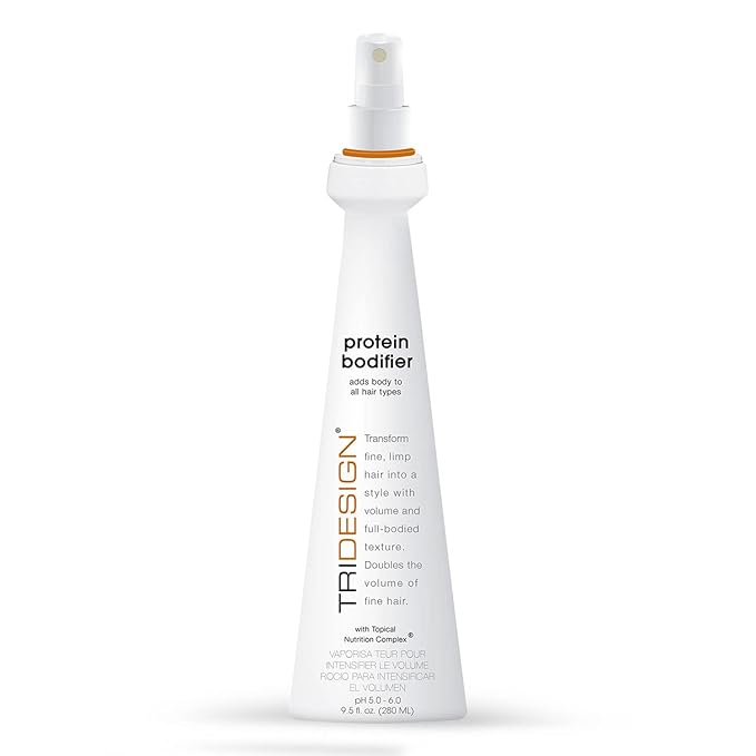 TRI Design Protein Bodifier - Volumizing Hairspray for Full-Bodied Texture - Ideal for All Hair Types - Nourishes and Enhances Hair for Lift, and Body to Fine, Thin, or Limp Hair - 9.5 oz