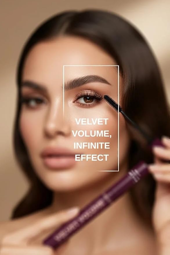 Ultra Black Volumizing Mascara – Lengthening, Waterproof & Smudge-Proof Formula, Long-Lasting Full Volume Effect, Easy-Apply Original Size Brush – 9 ml / 0.30 fl oz