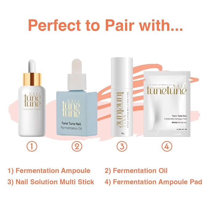 Fermentation Multi Stick | Herbal Fermented Nail Balm | Deep Nourishment & Hydration | Vegan Certified Natural Nail Care | For Dry or Rough Nails | Compact & Travel-Friendly | 10g