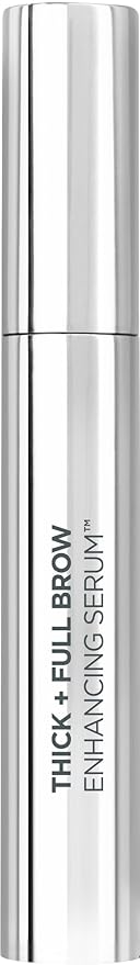 Beverly Hills MD Thick + Full Brow Serum- Enhancing Growth Formula for Visibly Fuller, Thicker Looking Brows- Supports Healthy Keratin Production