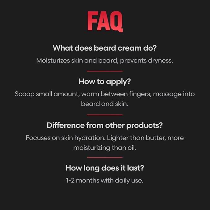 The Beard Struggle Eddie Hall Beast Line Beard Cream – Ragnarok Rising Signature Edition – Tame, Style & Condition Beard – Non-Greasy Formula with Legendary Scent - 50g / 1.76 US. oz.