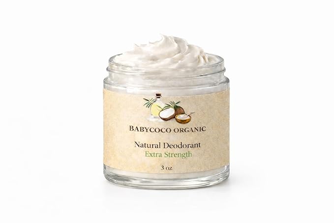 Natural Deodorant – Extra Strength Odor Protection, Aluminum Free, Baking Soda Free, Long-Lasting Formula, Handmade in Miami, 3 oz