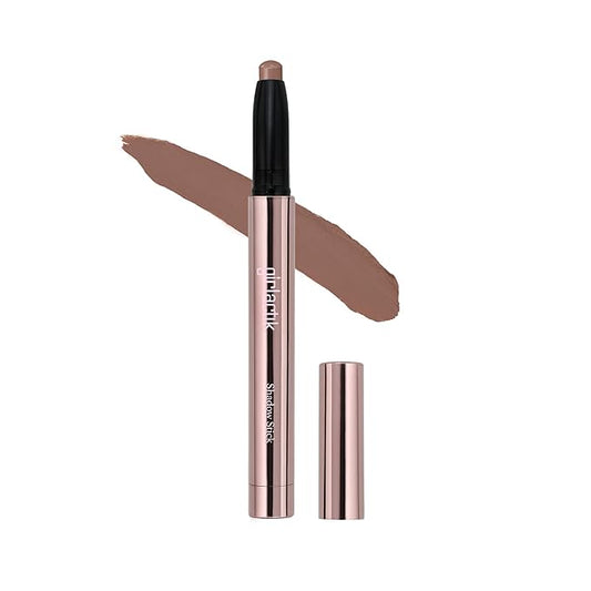 Girlactik Shadow Stick – Long-Wearing Cream Eyeshadow Stick, Blendable & Smudge-Resistant Eye Makeup – Vegan, Cruelty-Free, Easy One-Swipe Application (Taupe)
